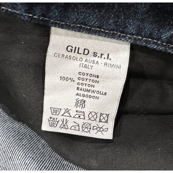 ANDREW MACKENZIE Jeans Mens US Sz 34 Bootcut AMK Euro 50 Blue Denim Hipster - Picture 12 of 15